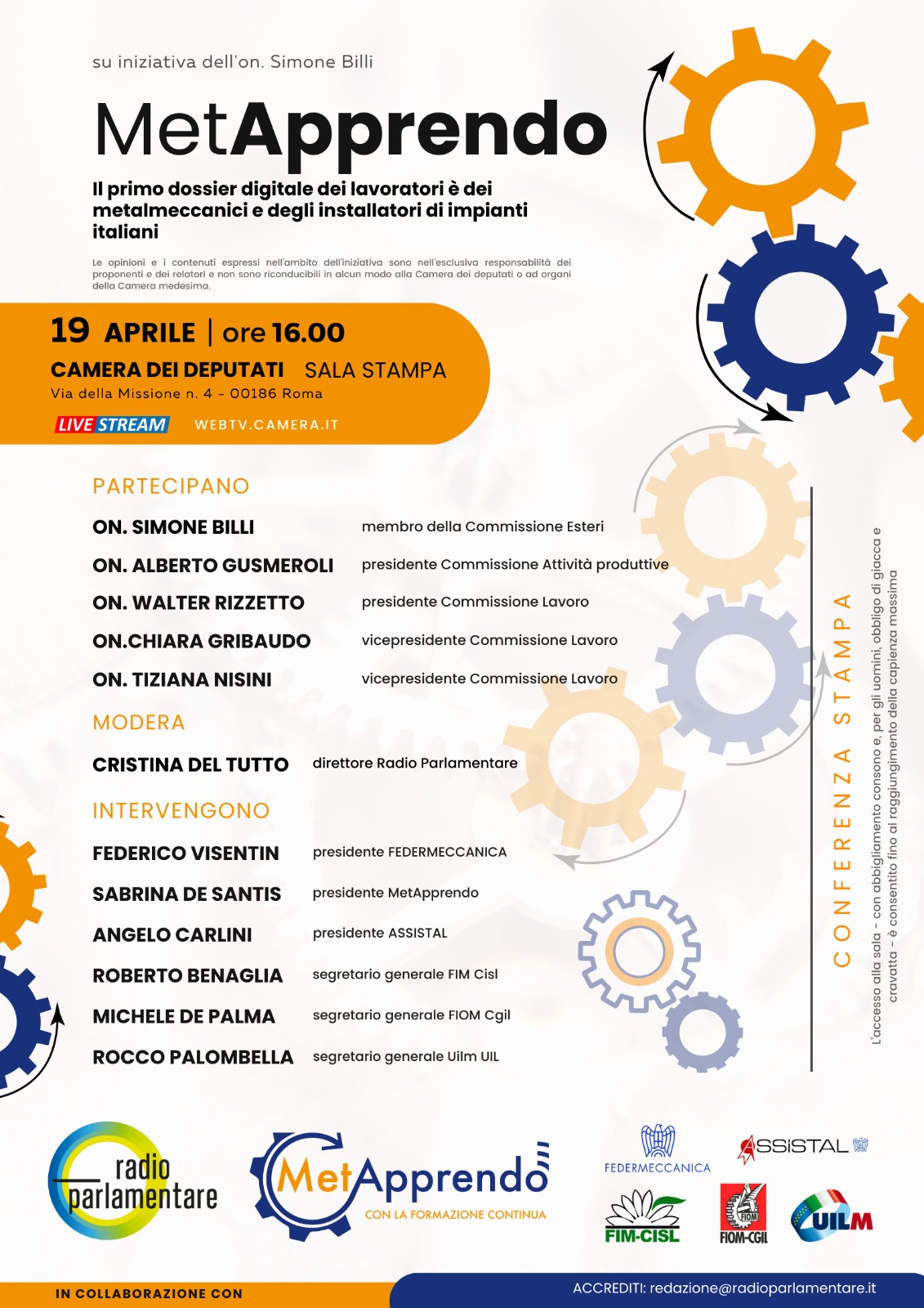 metapprendo camera dei deputati 19aprile2023